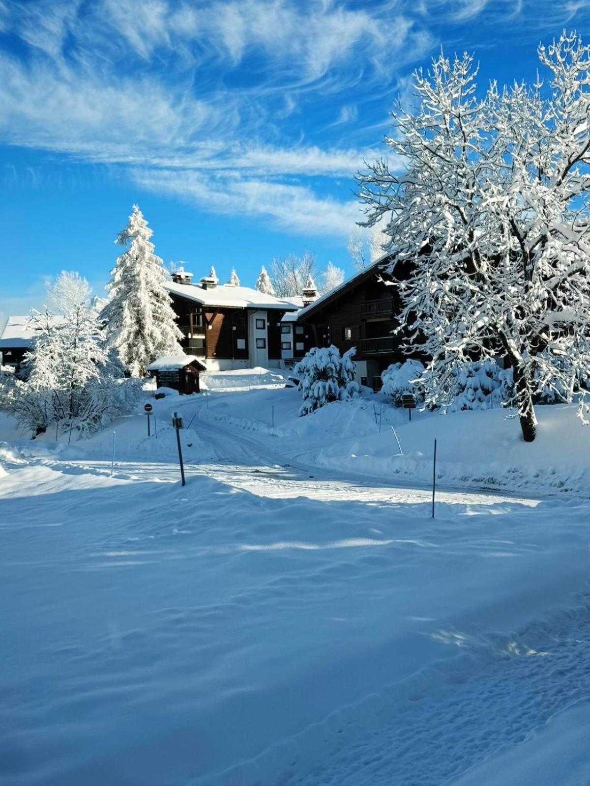 Le FLOCON du Mont Darbois classé 3 étoiles Megève Exterior foto